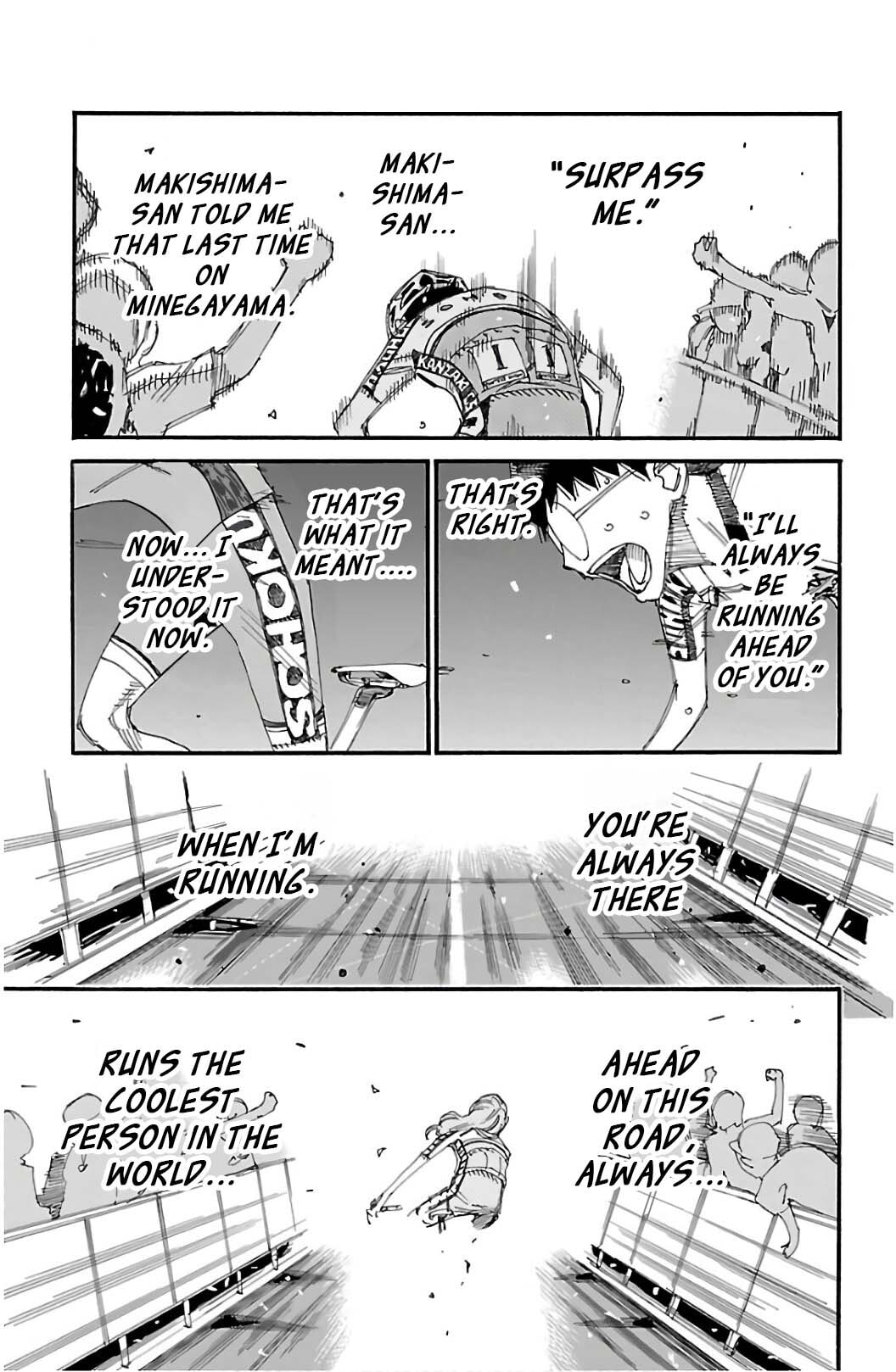 Yowamushi Pedal Chapter 535 page 8 - 