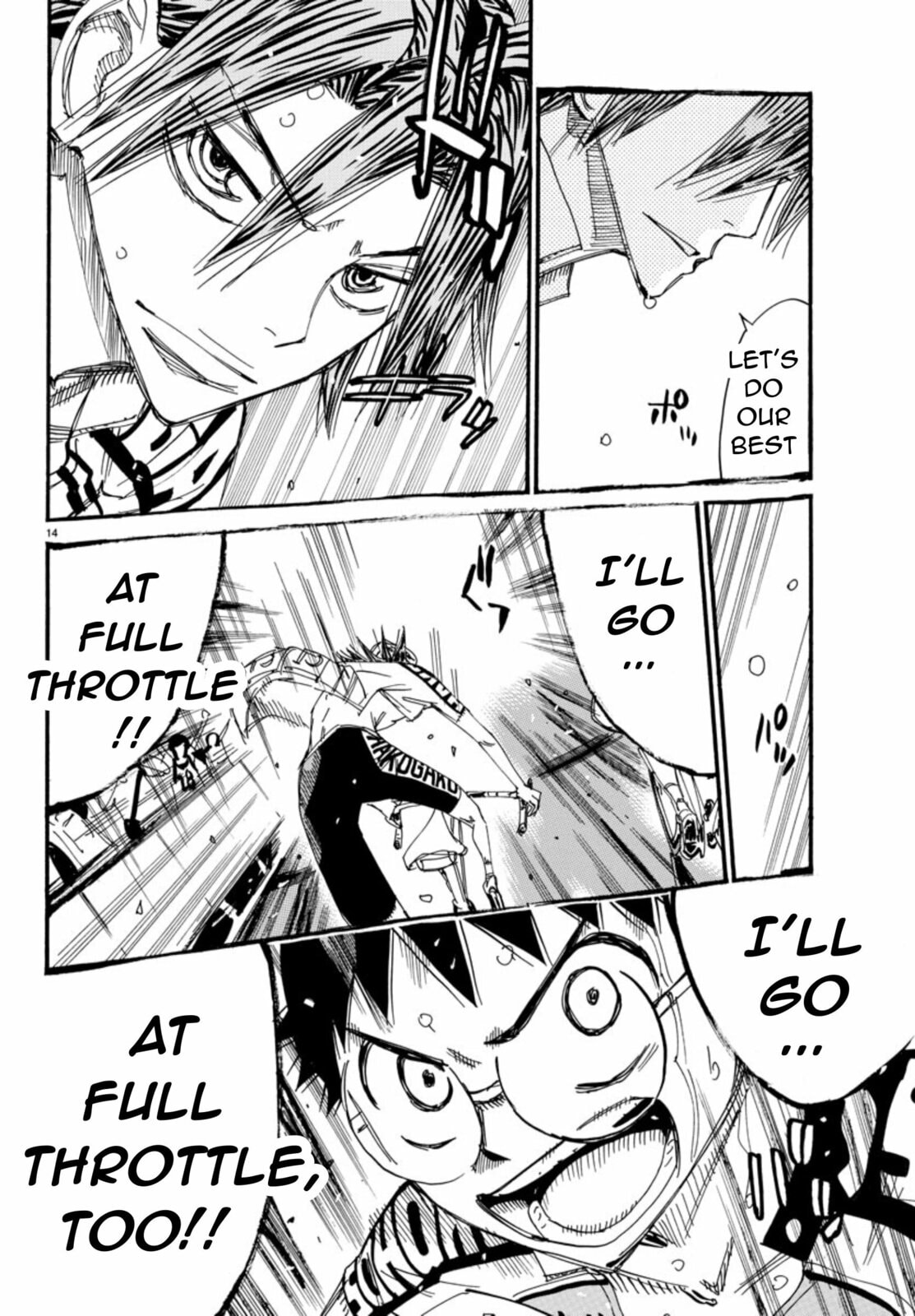 Yowamushi Pedal Chapter 536 page 12 - 