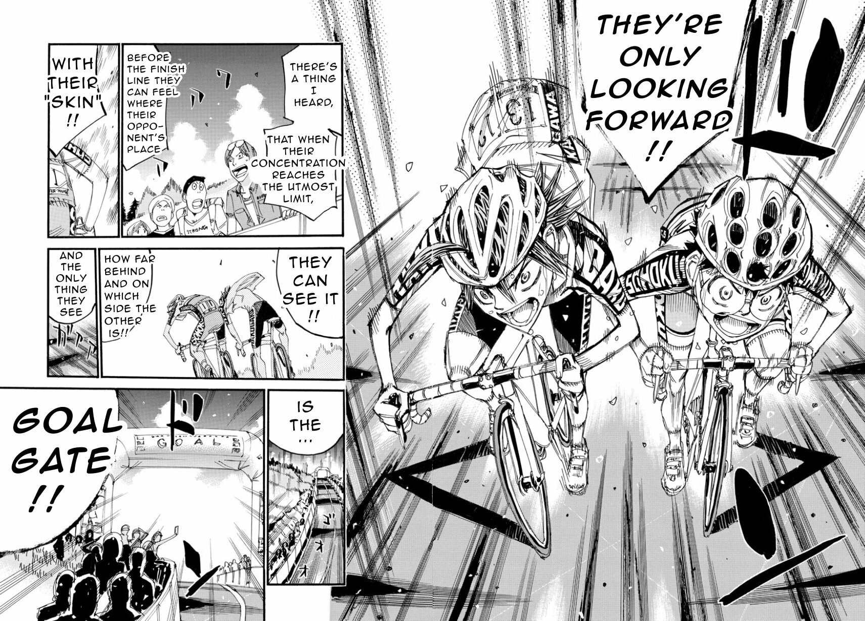 Yowamushi Pedal Chapter 537 page 14 - 