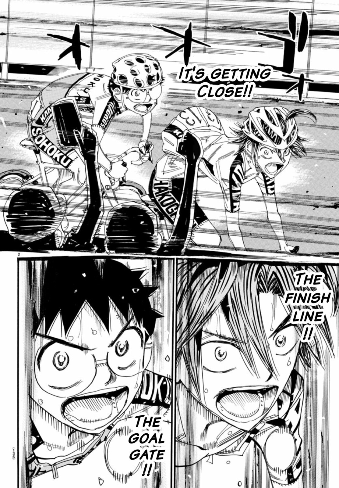 Yowamushi Pedal Chapter 537 page 3 - 
