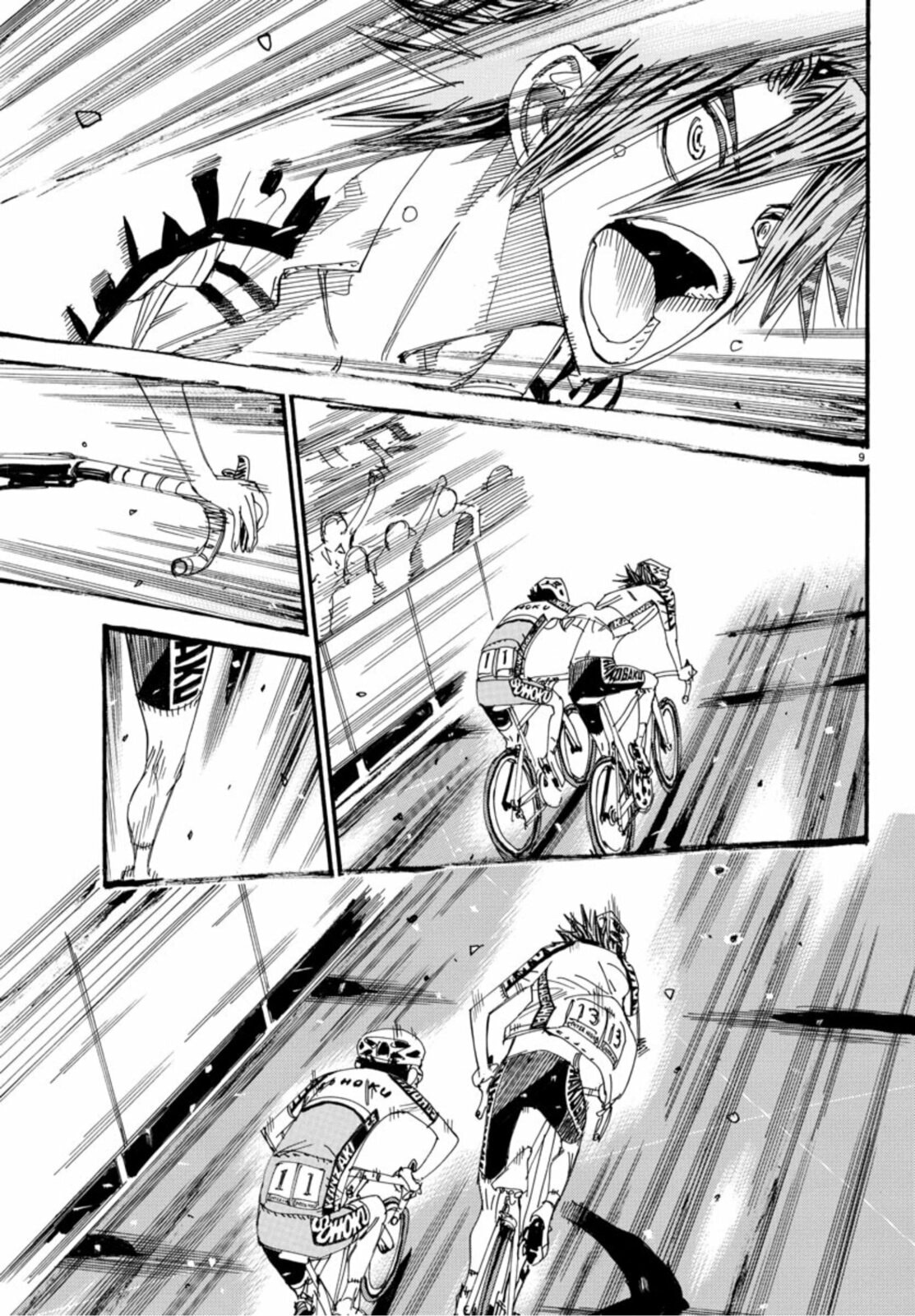 Yowamushi Pedal Chapter 537 page 9 - 
