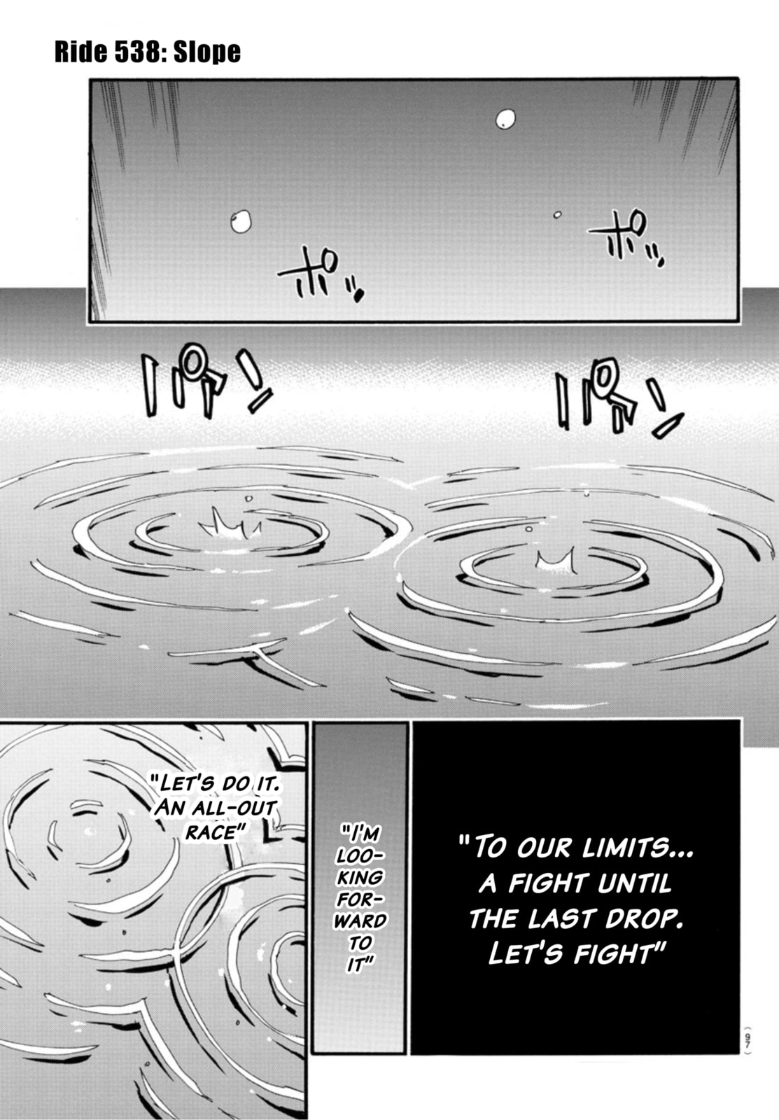 Yowamushi Pedal Chapter 538 page 2 - 
