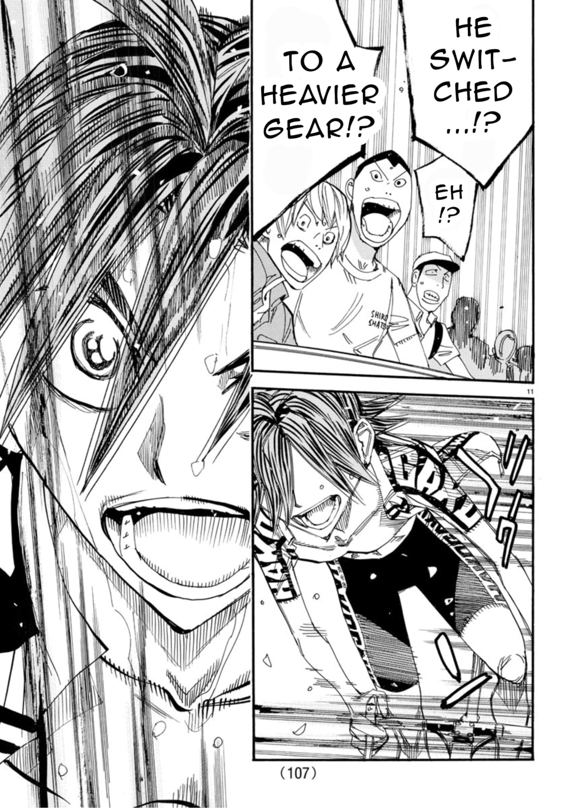 Yowamushi Pedal Chapter 538 page 11 - 