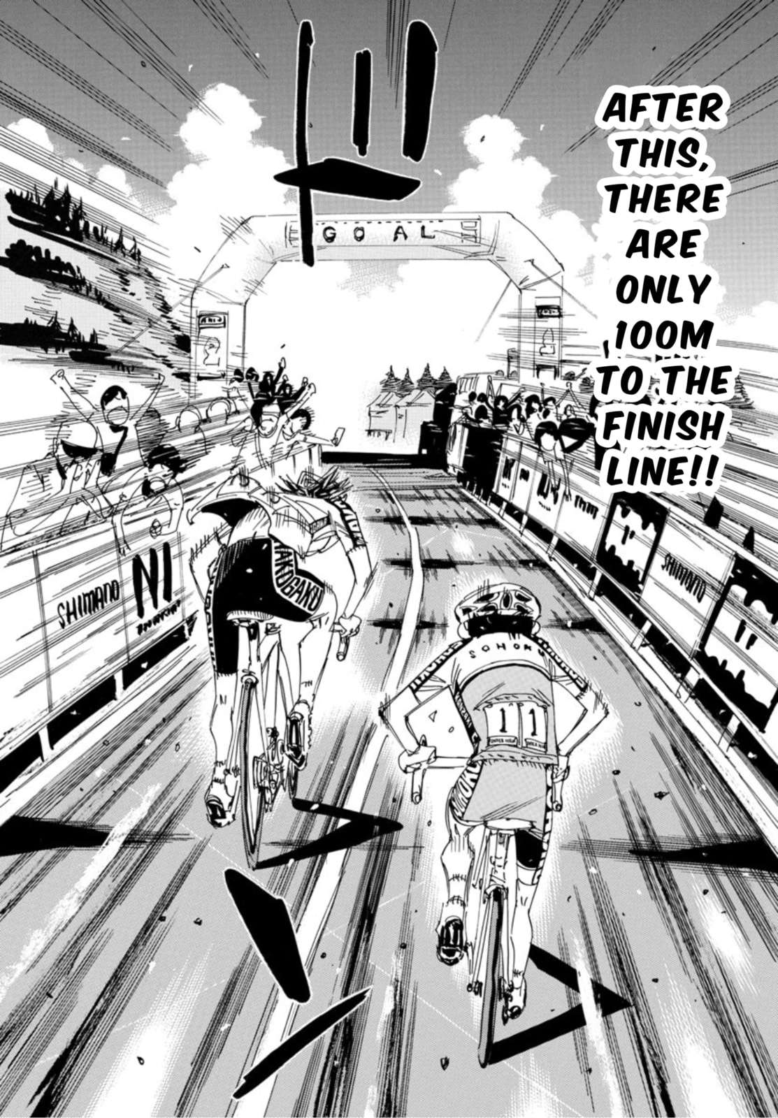 Yowamushi Pedal Chapter 538 page 16 - 