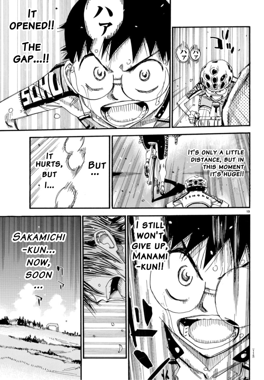 Yowamushi Pedal Chapter 538 page 17 - 