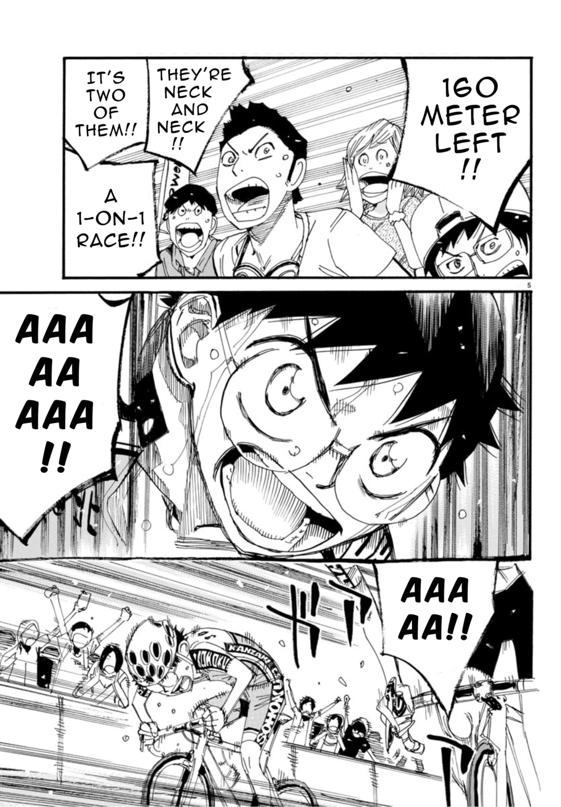 Yowamushi Pedal Chapter 538 page 5 - 