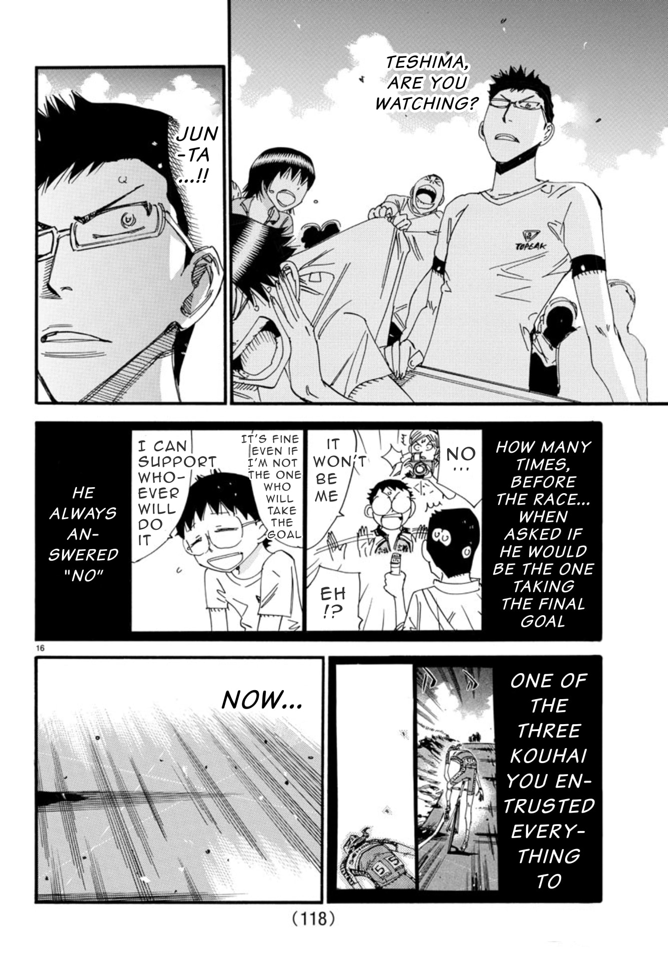 Yowamushi Pedal Chapter 539 page 13 - 