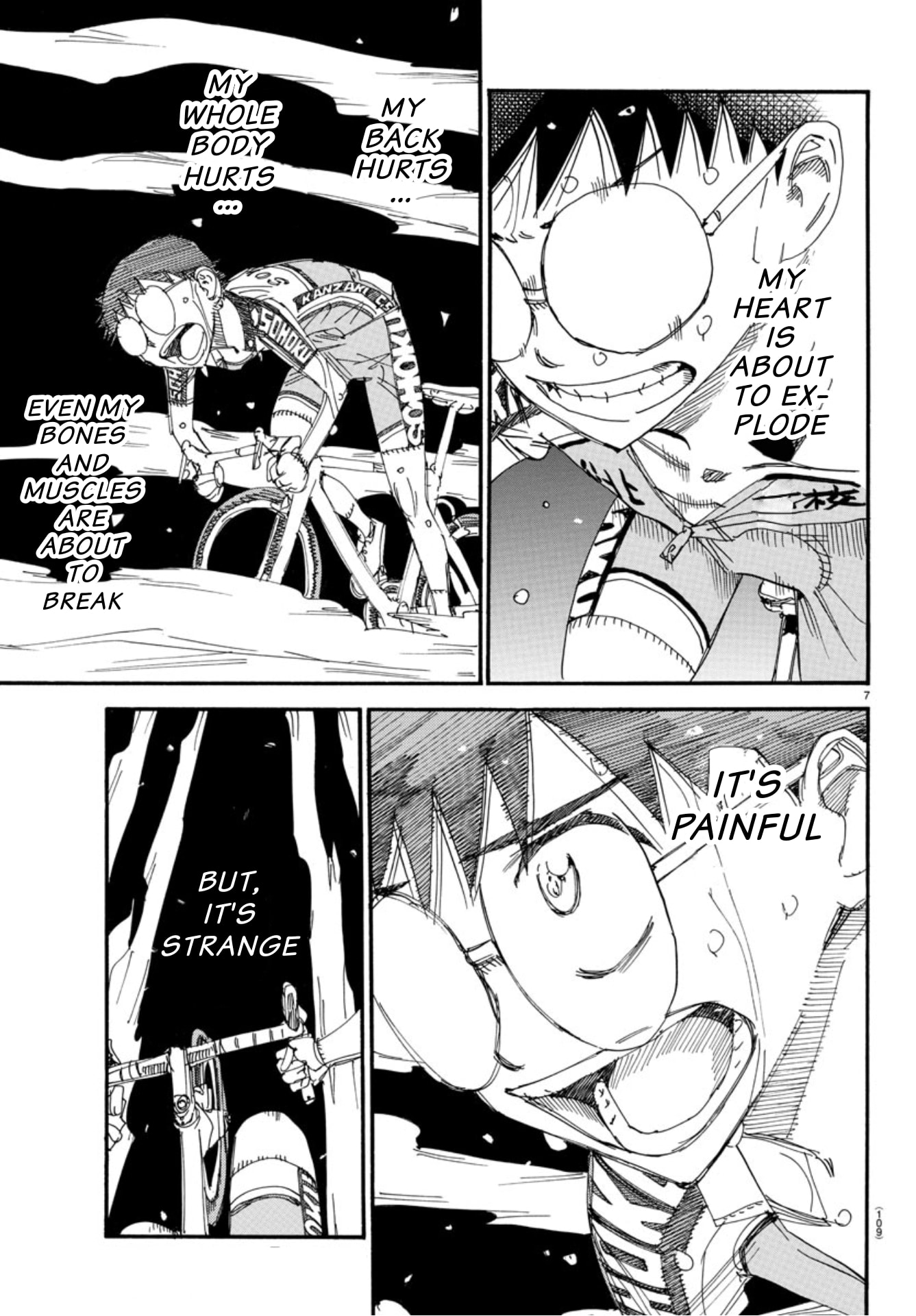 Yowamushi Pedal Chapter 539 page 6 - 