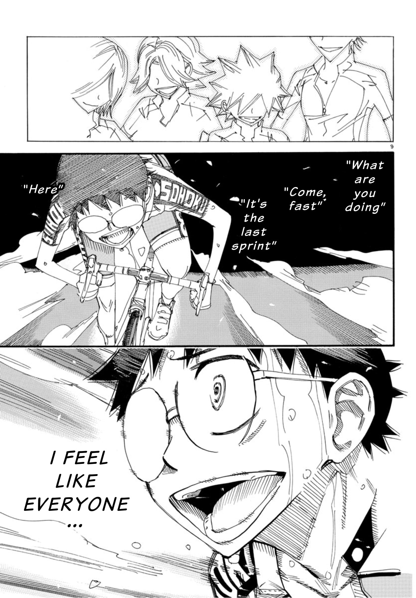 Yowamushi Pedal Chapter 539 page 8 - 
