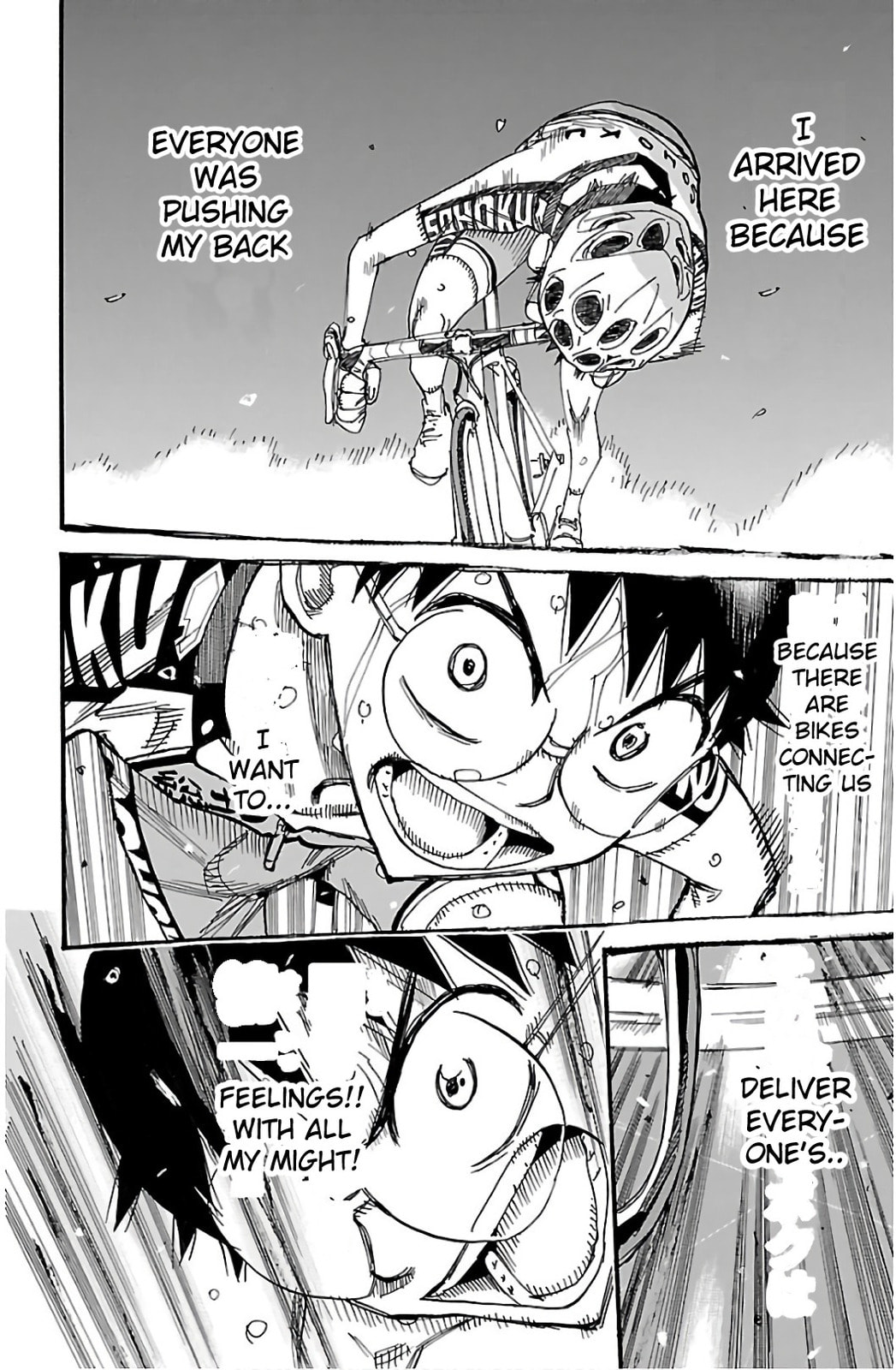 Yowamushi Pedal Chapter 540 page 14 - 
