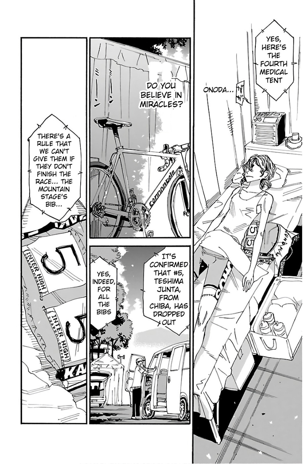 Yowamushi Pedal Chapter 540 page 22 - 