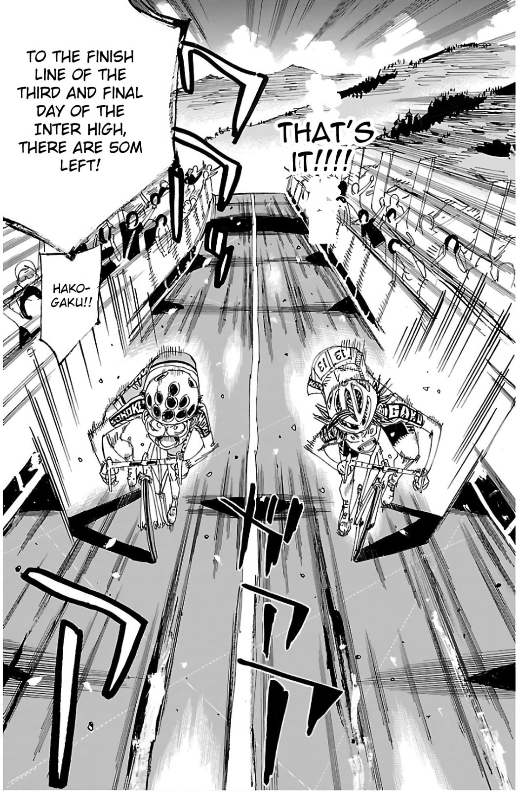 Yowamushi Pedal Chapter 540 page 6 - 