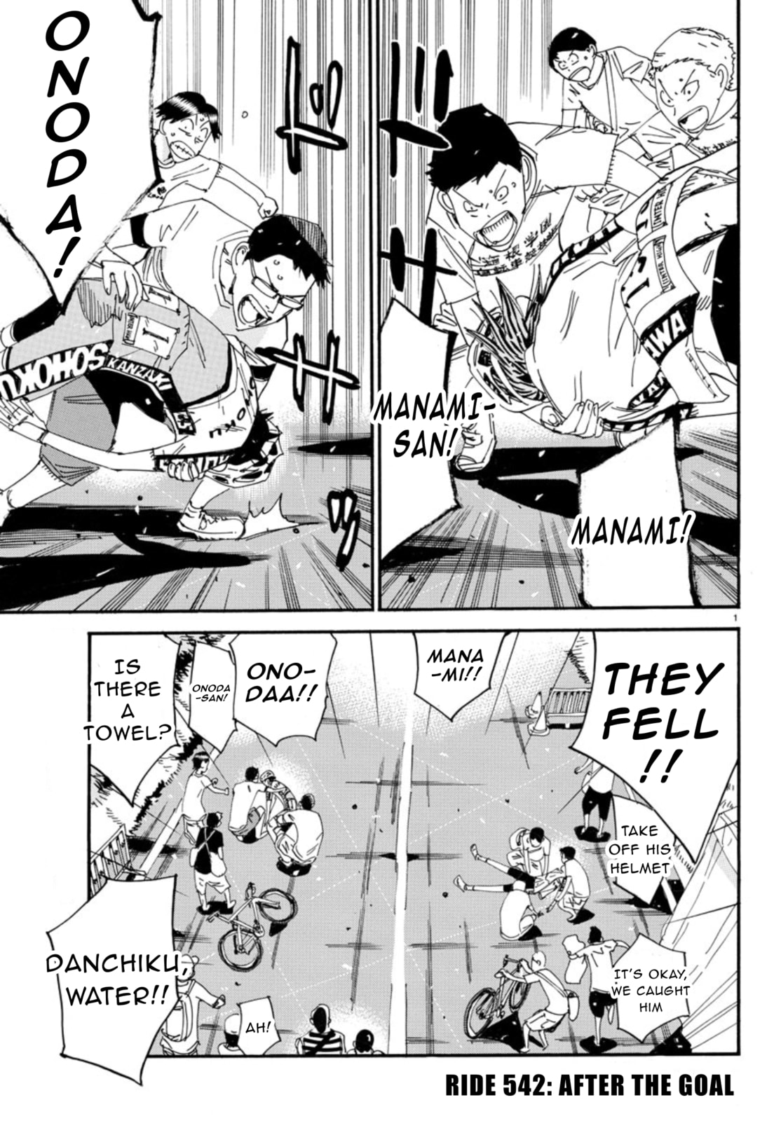 Yowamushi Pedal Chapter 542 page 2 - 