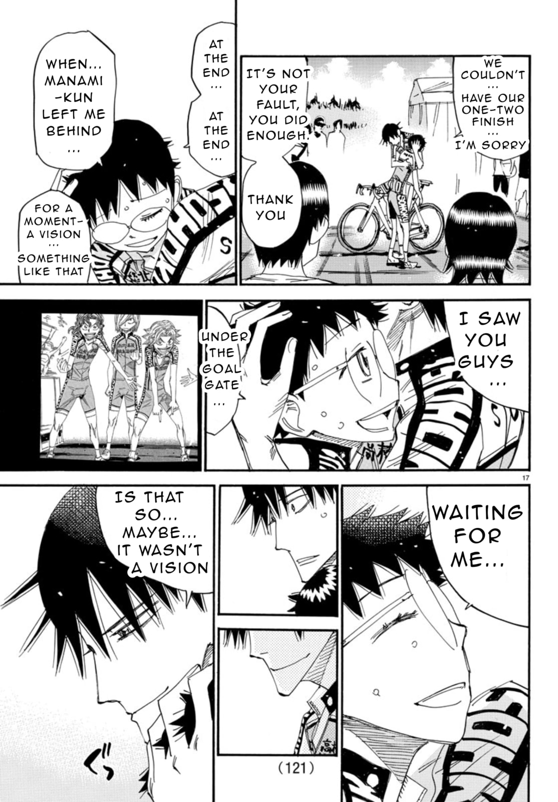 Yowamushi Pedal Chapter 542 page 15 - 
