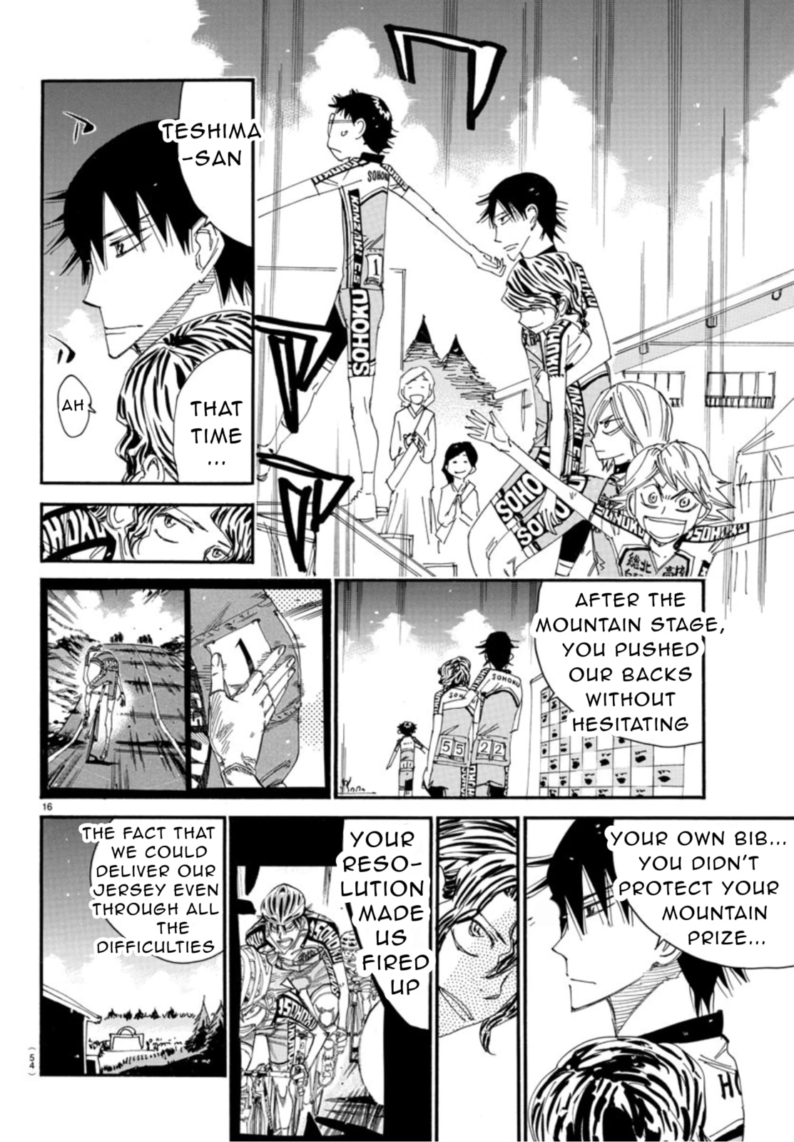 Yowamushi Pedal Chapter 543 page 15 - 