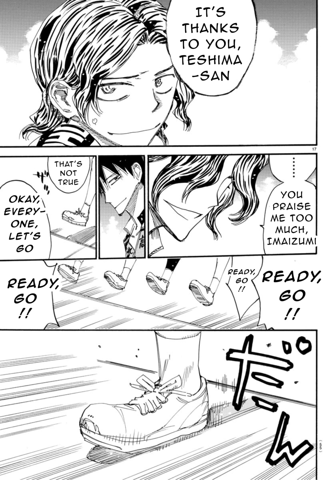 Yowamushi Pedal Chapter 543 page 16 - 