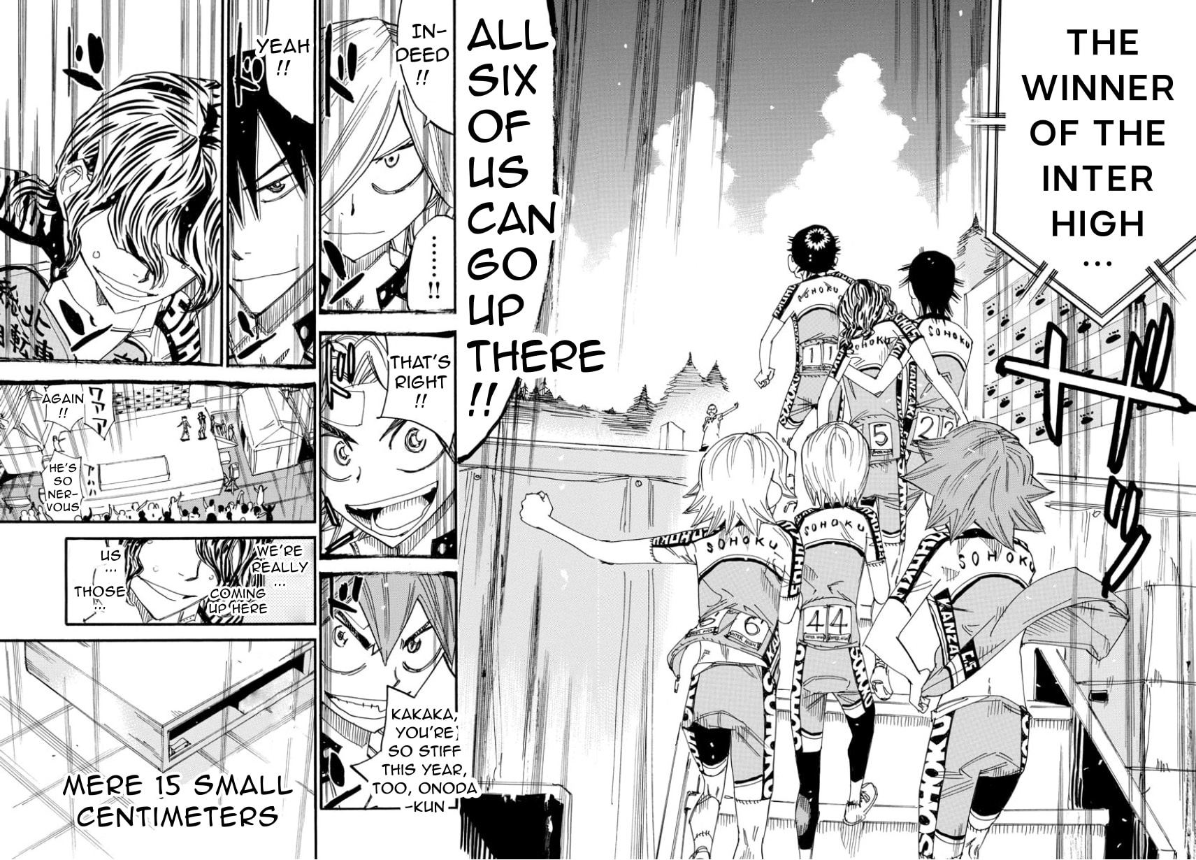 Yowamushi Pedal Chapter 543 page 4 - 