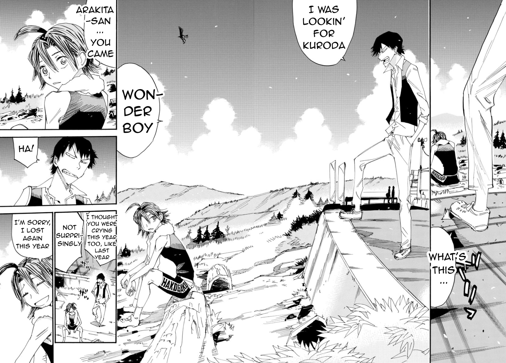 Yowamushi Pedal Chapter 544 page 11 - 