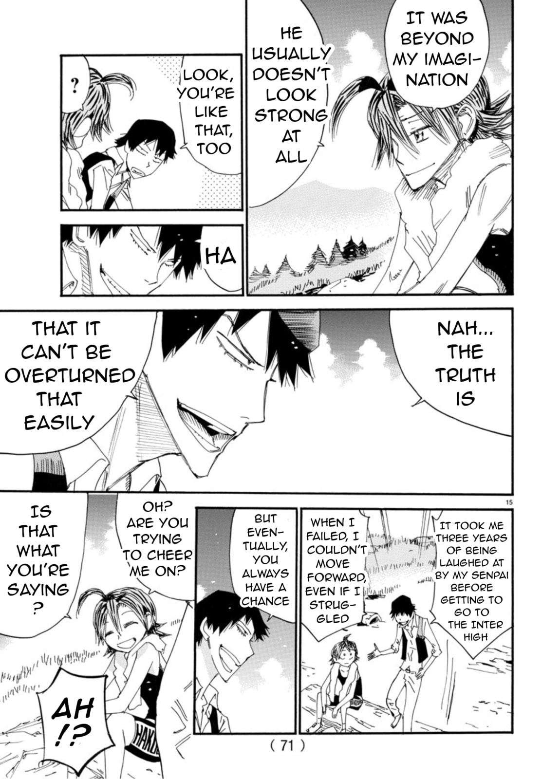 Yowamushi Pedal Chapter 544 page 13 - 