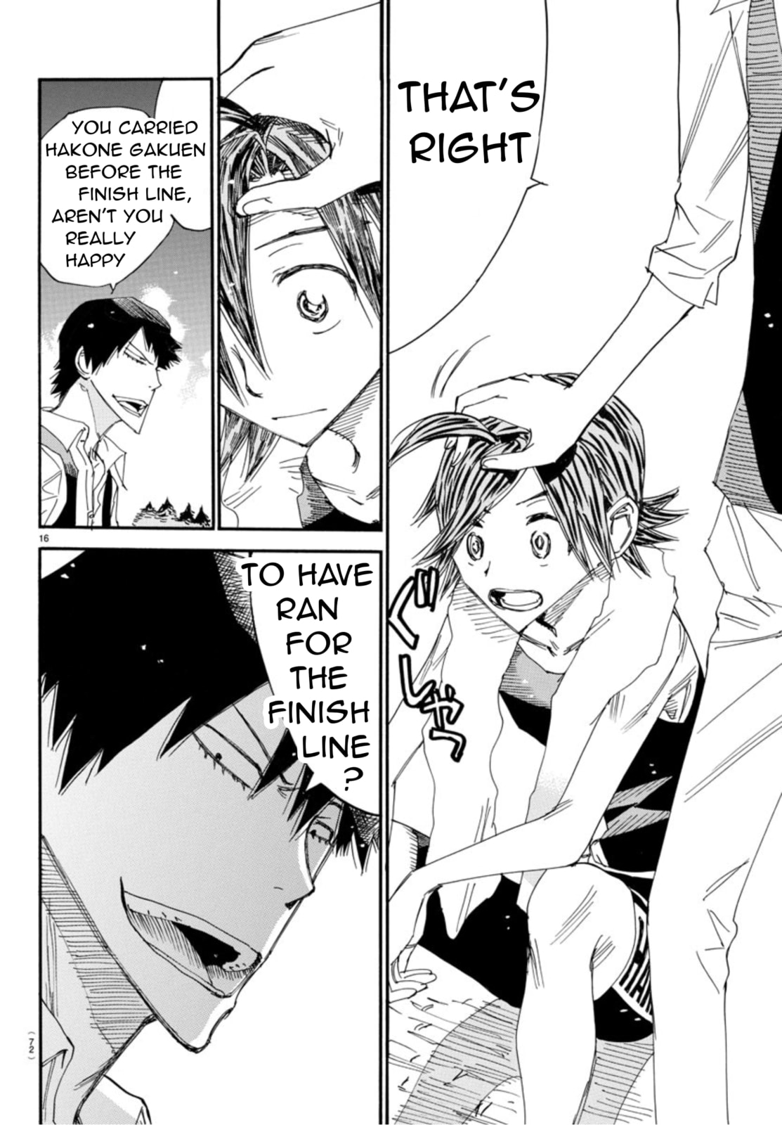 Yowamushi Pedal Chapter 544 page 14 - 