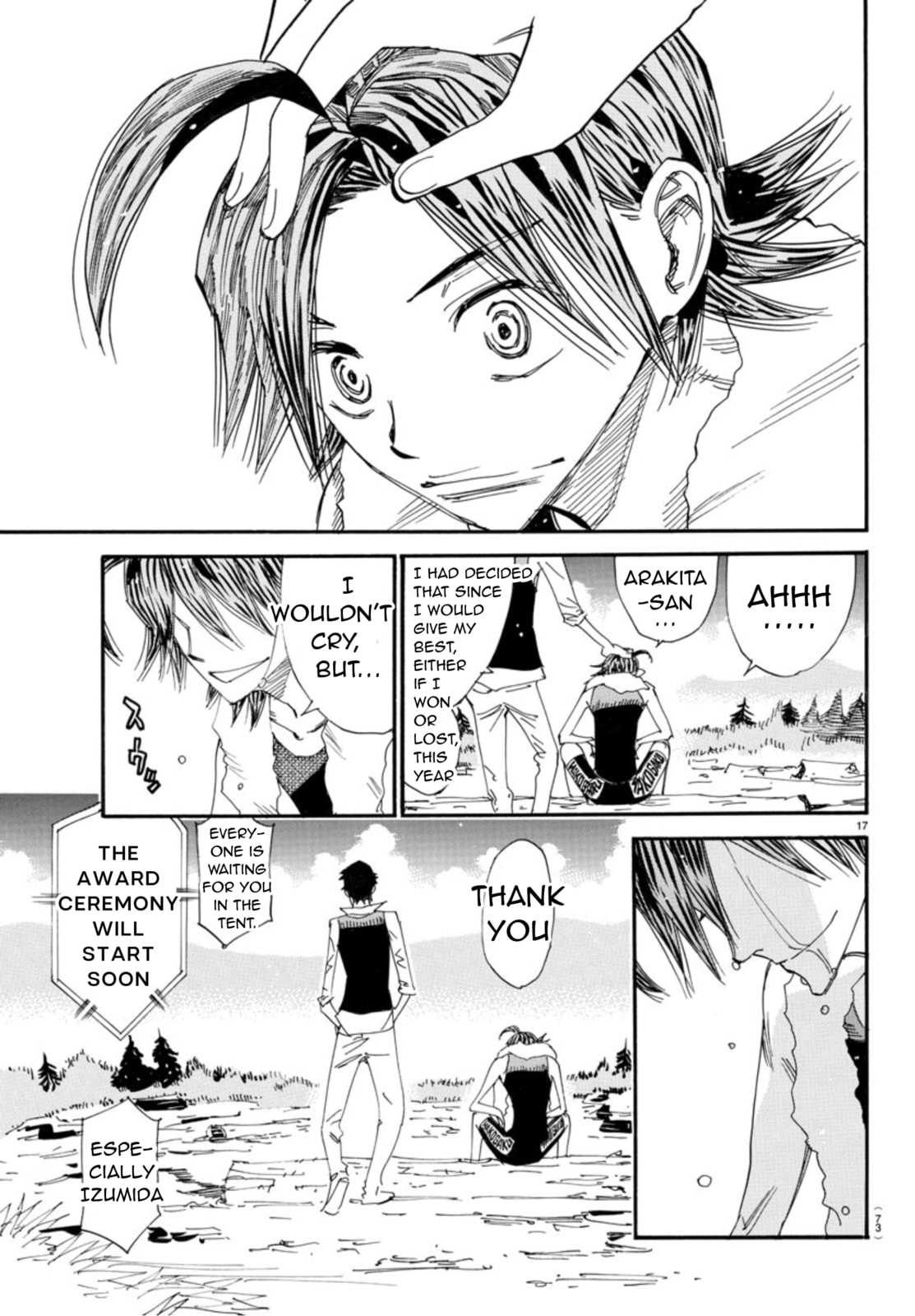 Yowamushi Pedal Chapter 544 page 15 - 