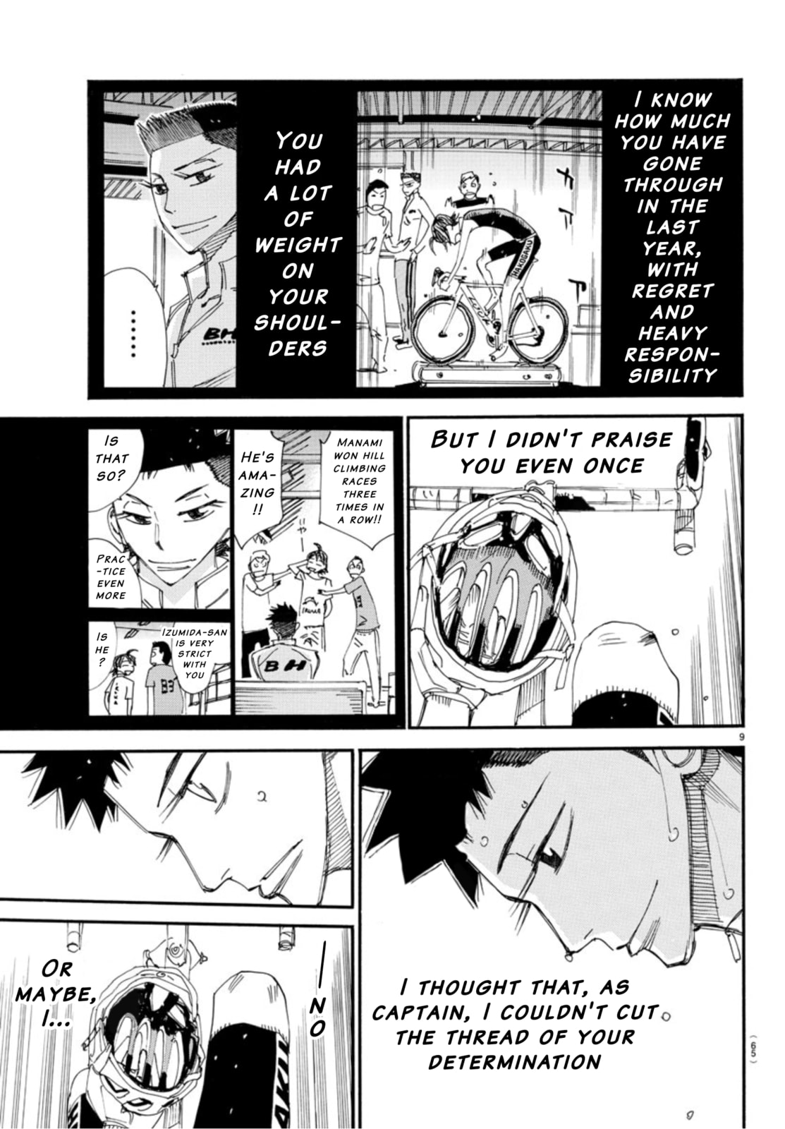 Yowamushi Pedal Chapter 544 page 8 - 