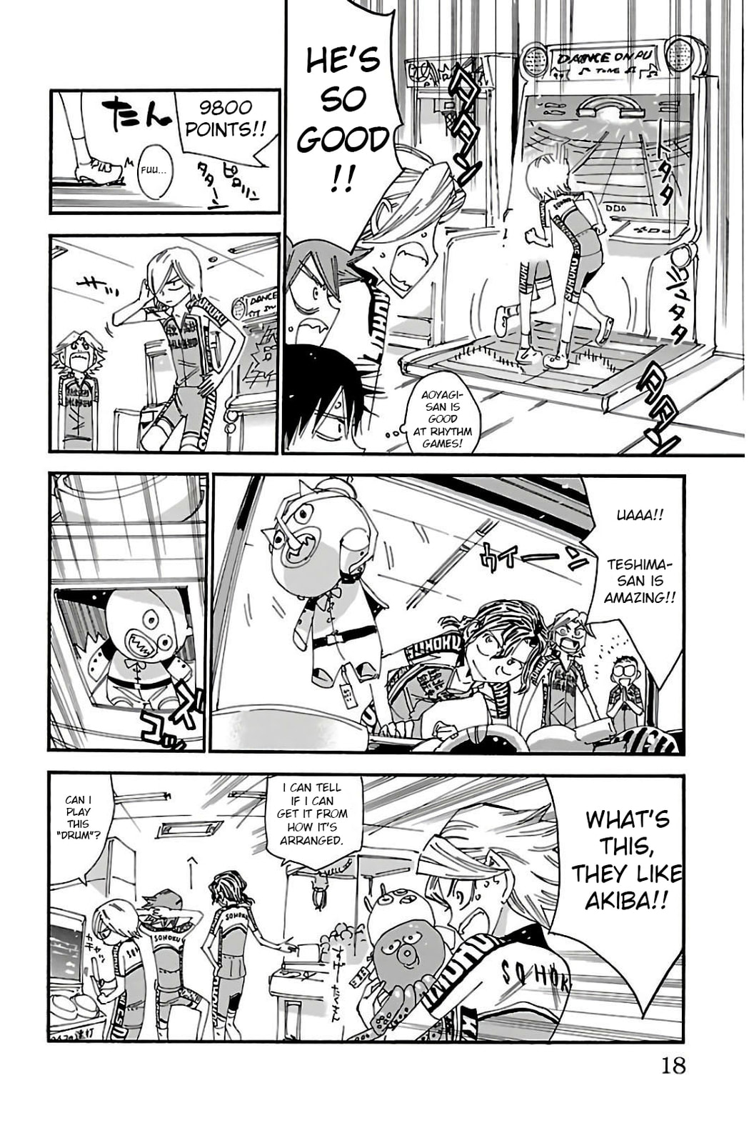 Yowamushi Pedal Chapter 545 page 11 - 