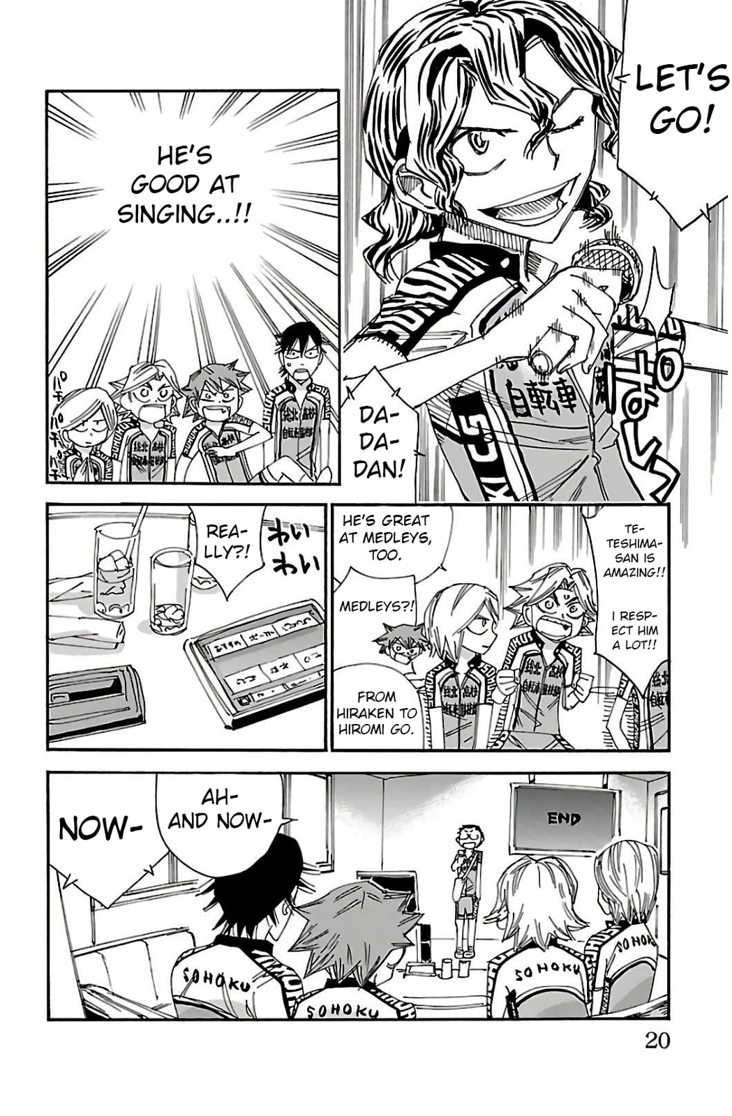 Yowamushi Pedal Chapter 545 page 13 - 
