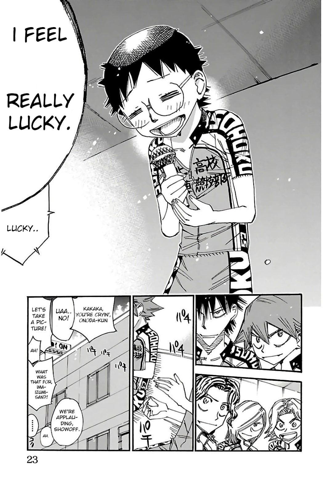 Yowamushi Pedal Chapter 545 page 16 - 