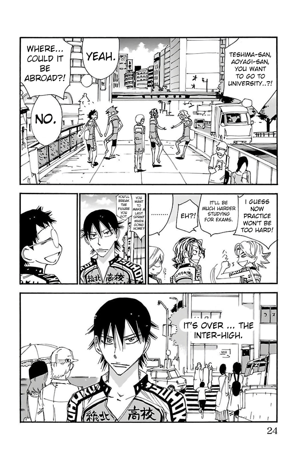 Yowamushi Pedal Chapter 545 page 17 - 