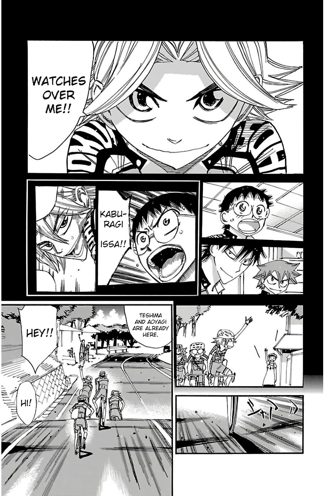 Yowamushi Pedal Chapter 545 page 7 - 