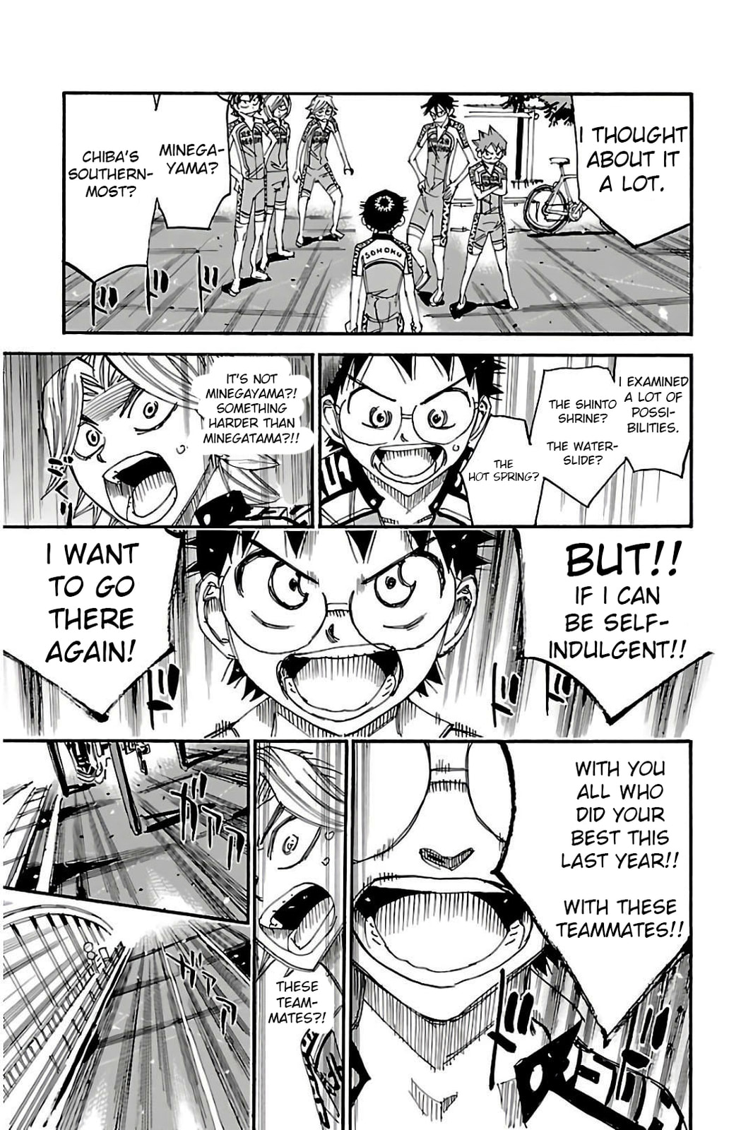 Yowamushi Pedal Chapter 545 page 9 - 