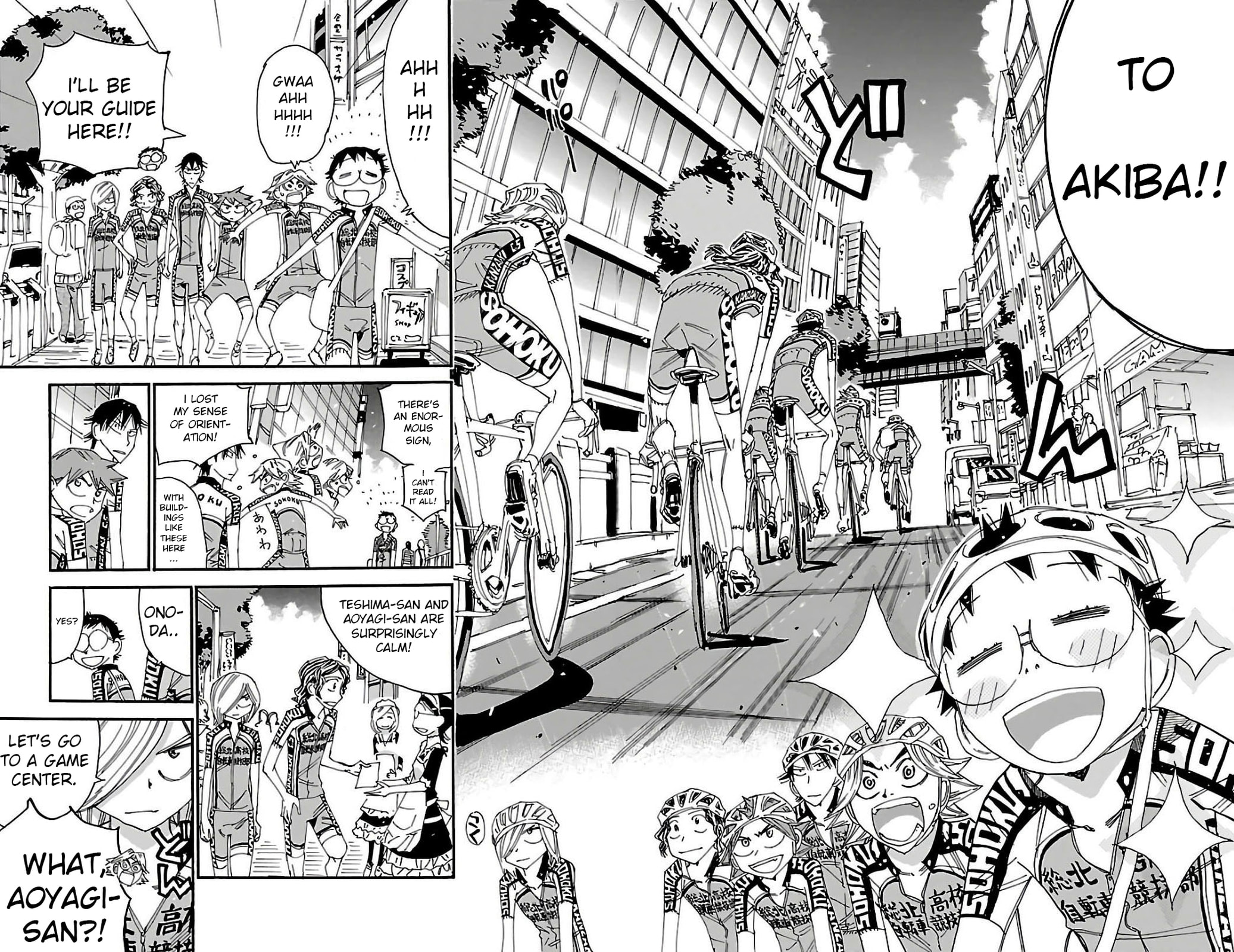 Yowamushi Pedal Chapter 545 page 10 - 