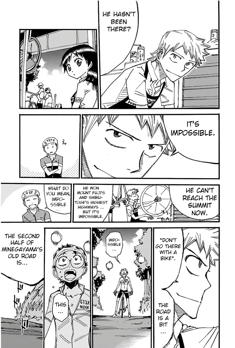 Yowamushi Pedal Chapter 546 page 17 - 