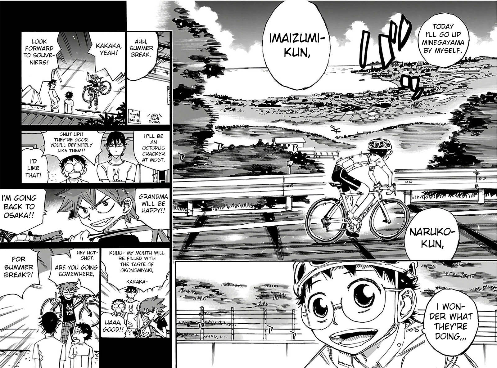 Yowamushi Pedal Chapter 546 page 6 - 