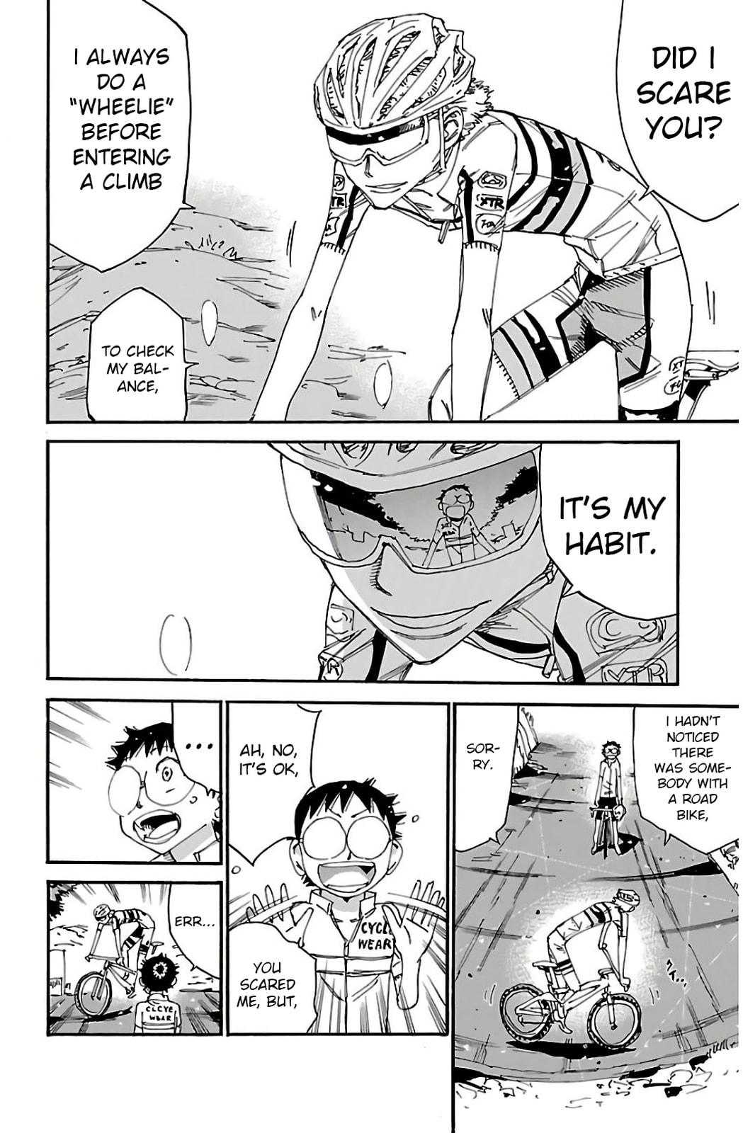 Yowamushi Pedal Chapter 547 page 11 - 