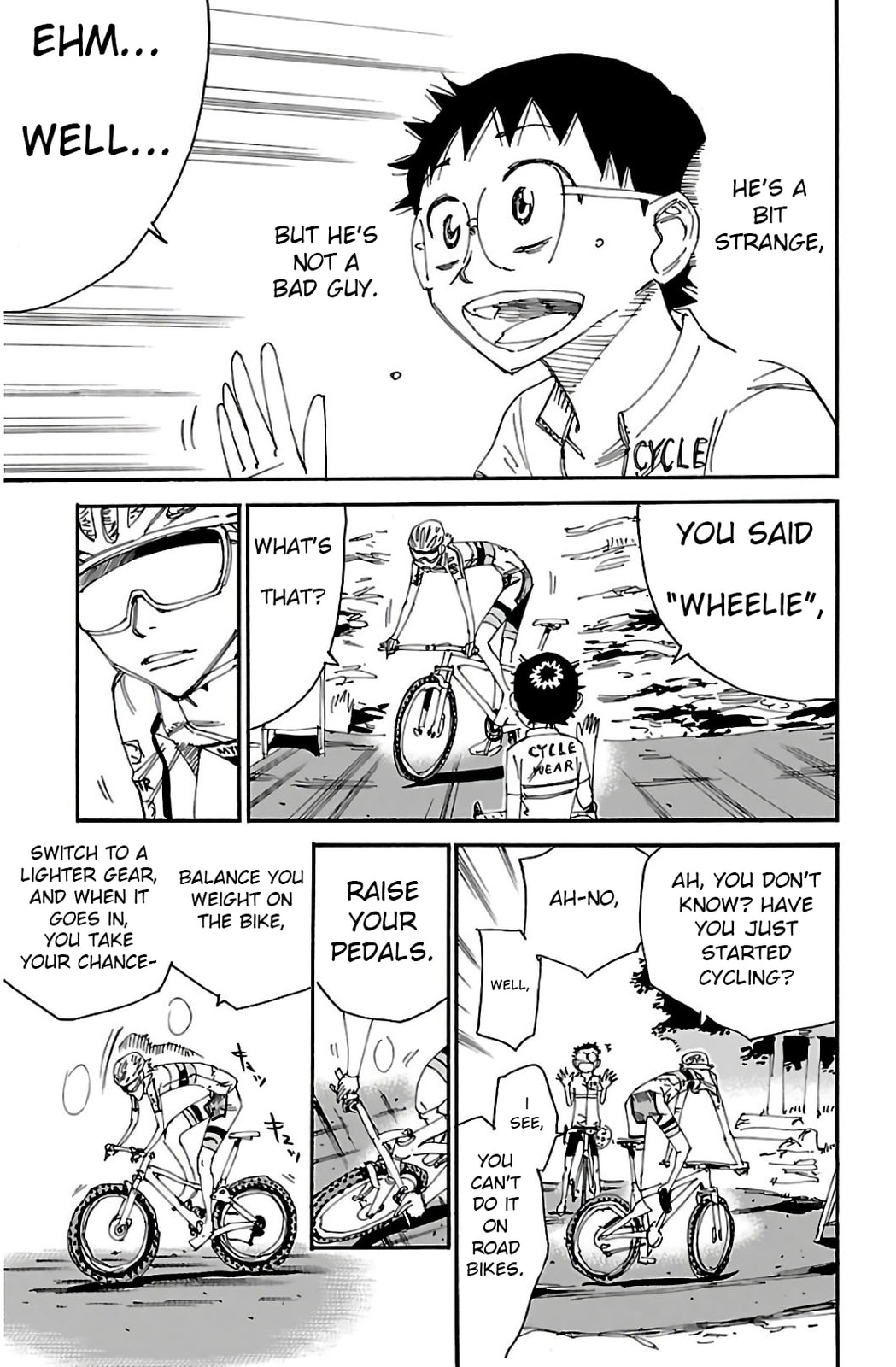 Yowamushi Pedal Chapter 547 page 12 - 