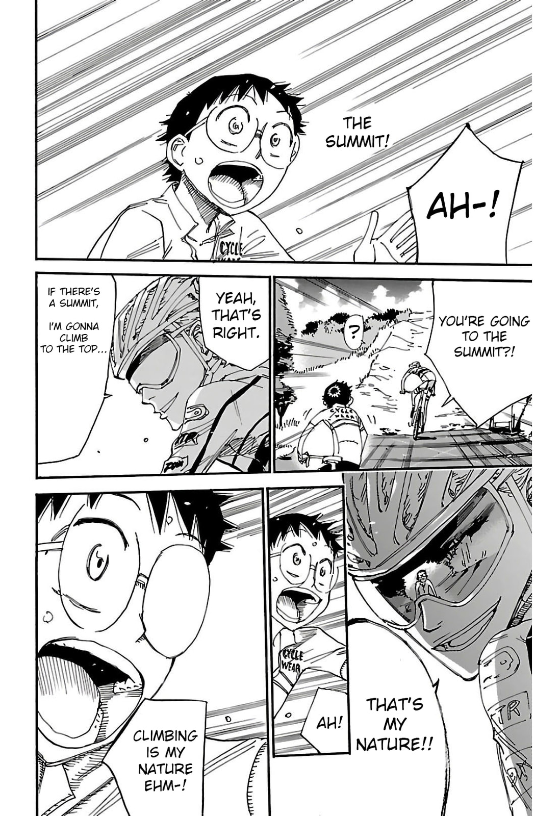 Yowamushi Pedal Chapter 547 page 14 - 