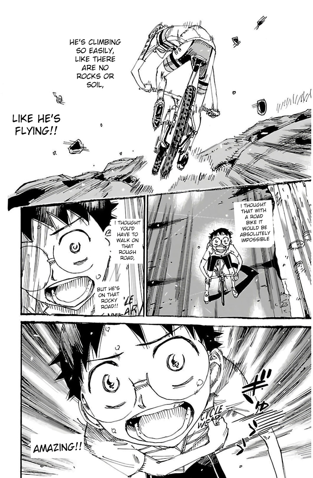 Yowamushi Pedal Chapter 547 page 17 - 