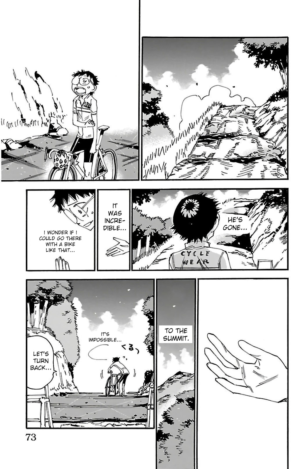 Yowamushi Pedal Chapter 547 page 18 - 