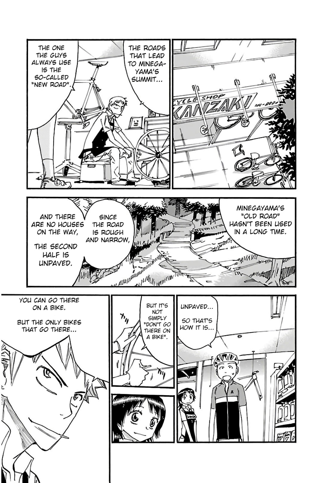 Yowamushi Pedal Chapter 547 page 3 - 