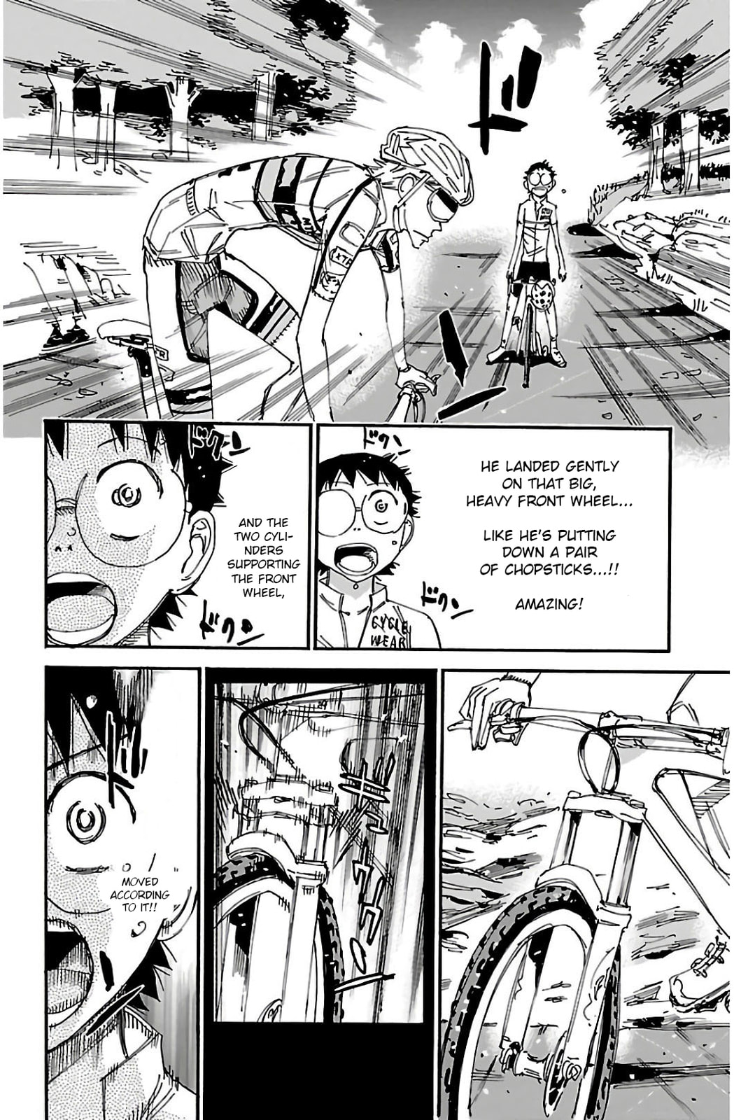Yowamushi Pedal Chapter 547 page 9 - 