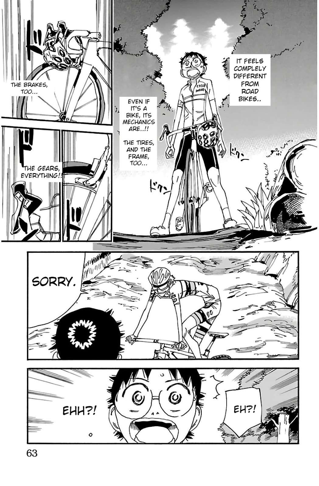 Yowamushi Pedal Chapter 547 page 10 - 