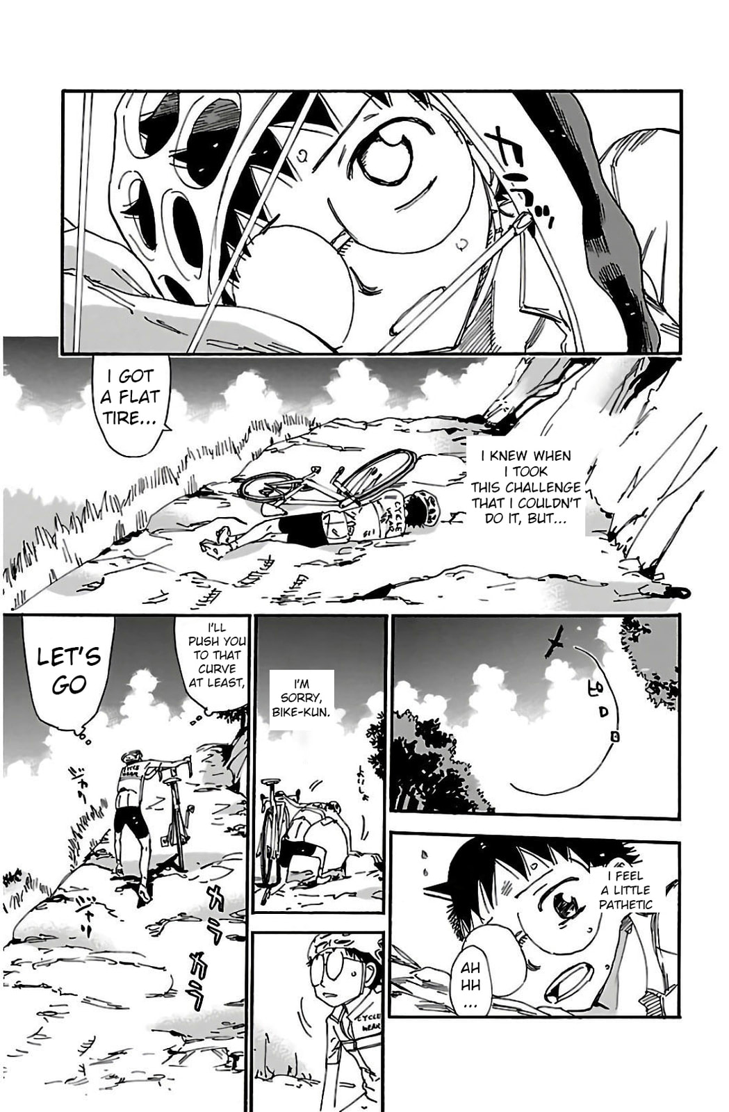 Yowamushi Pedal Chapter 548 page 14 - 