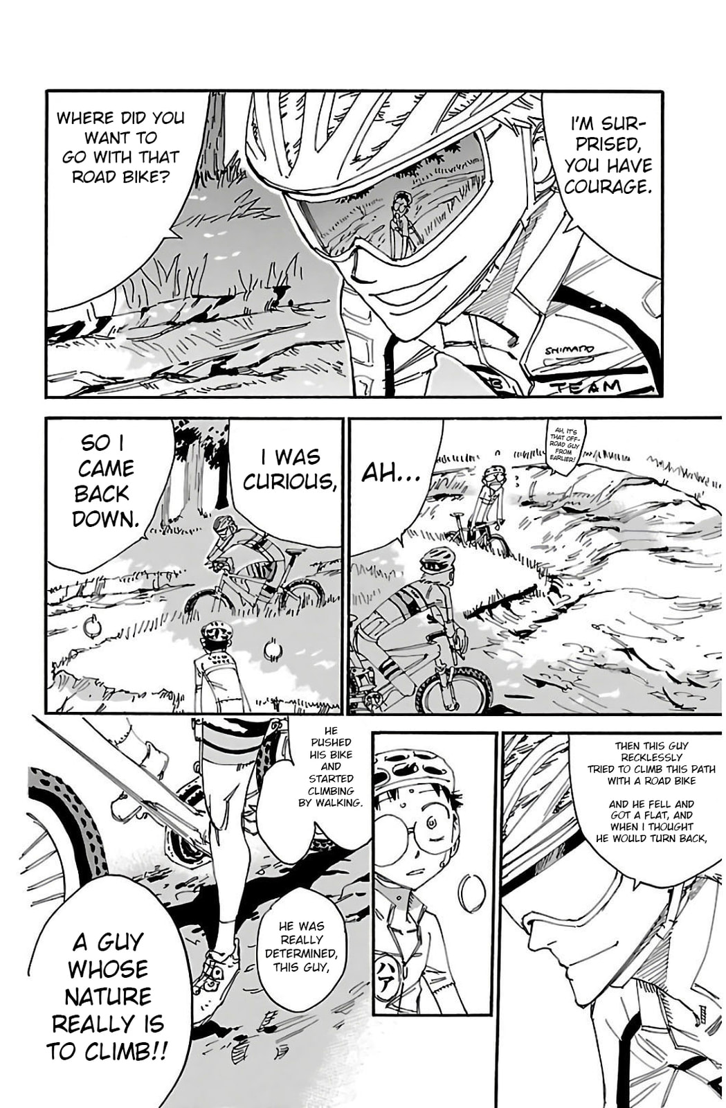 Yowamushi Pedal Chapter 548 page 16 - 