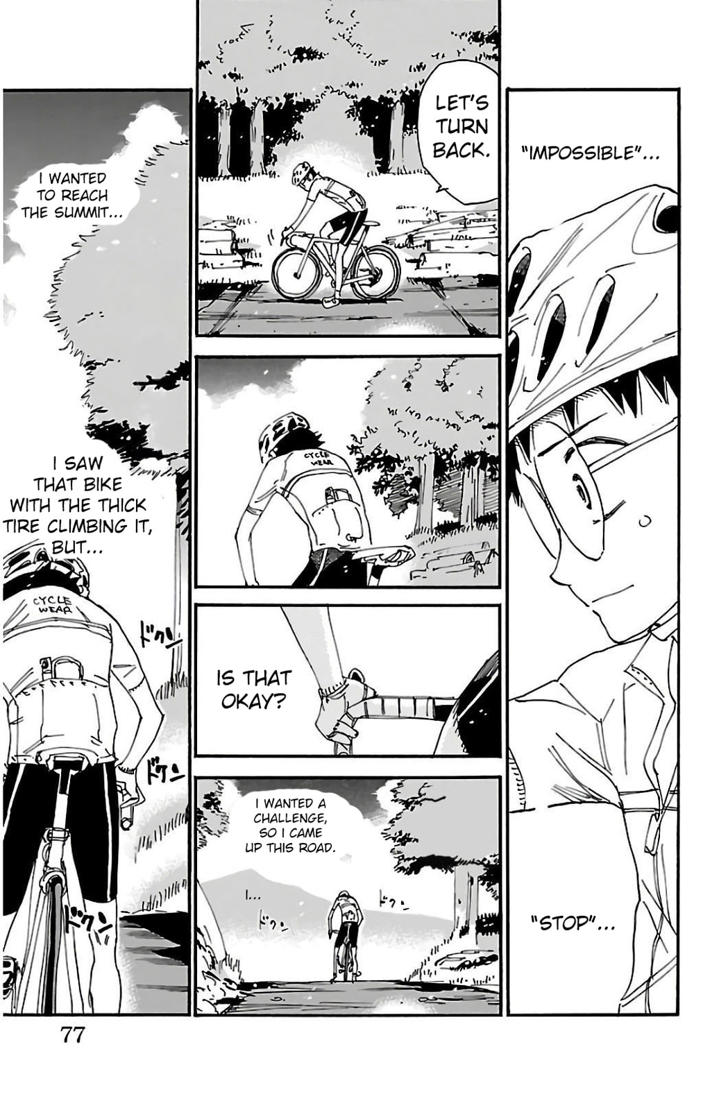 Yowamushi Pedal Chapter 548 page 3 - 