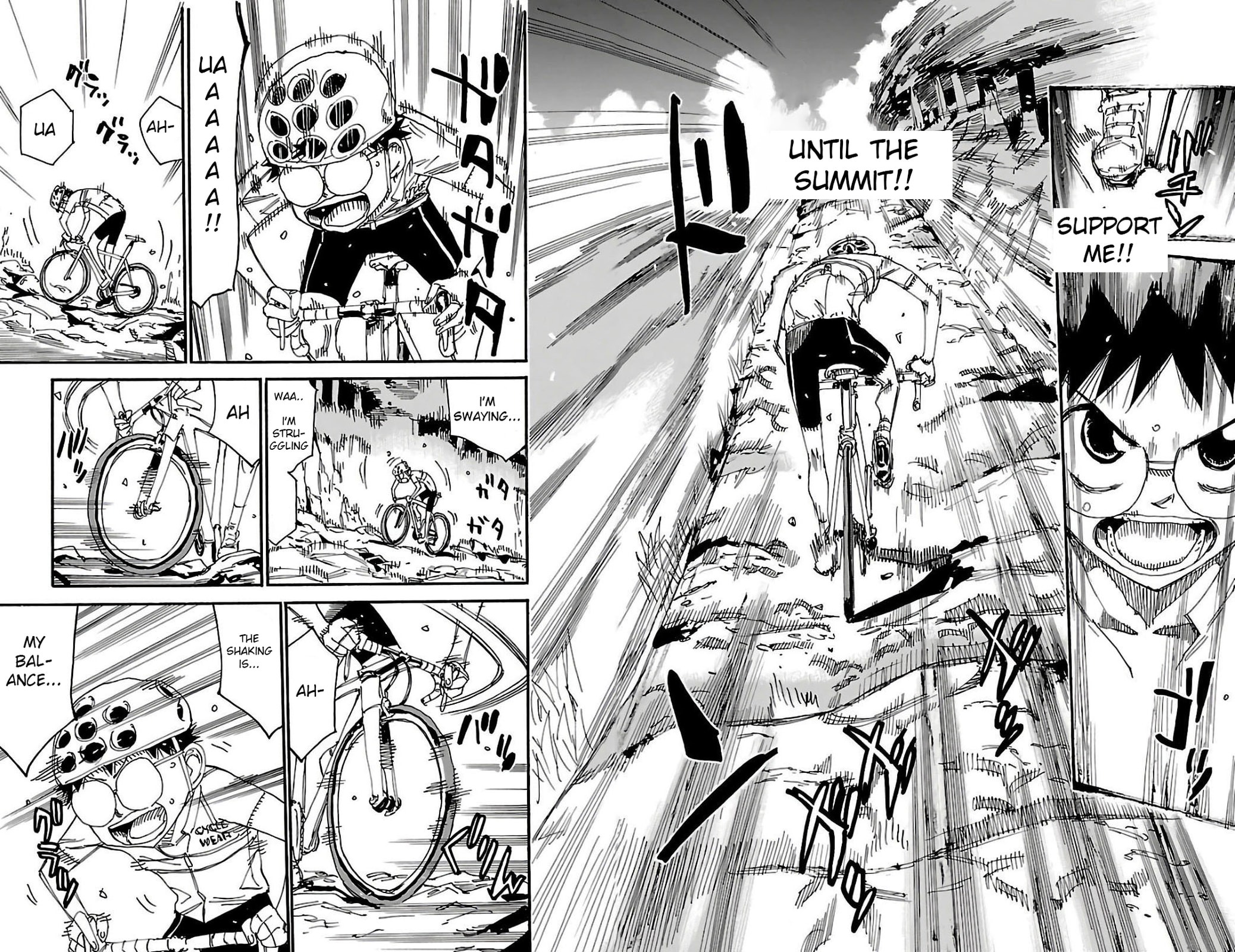 Yowamushi Pedal Chapter 548 page 8 - 