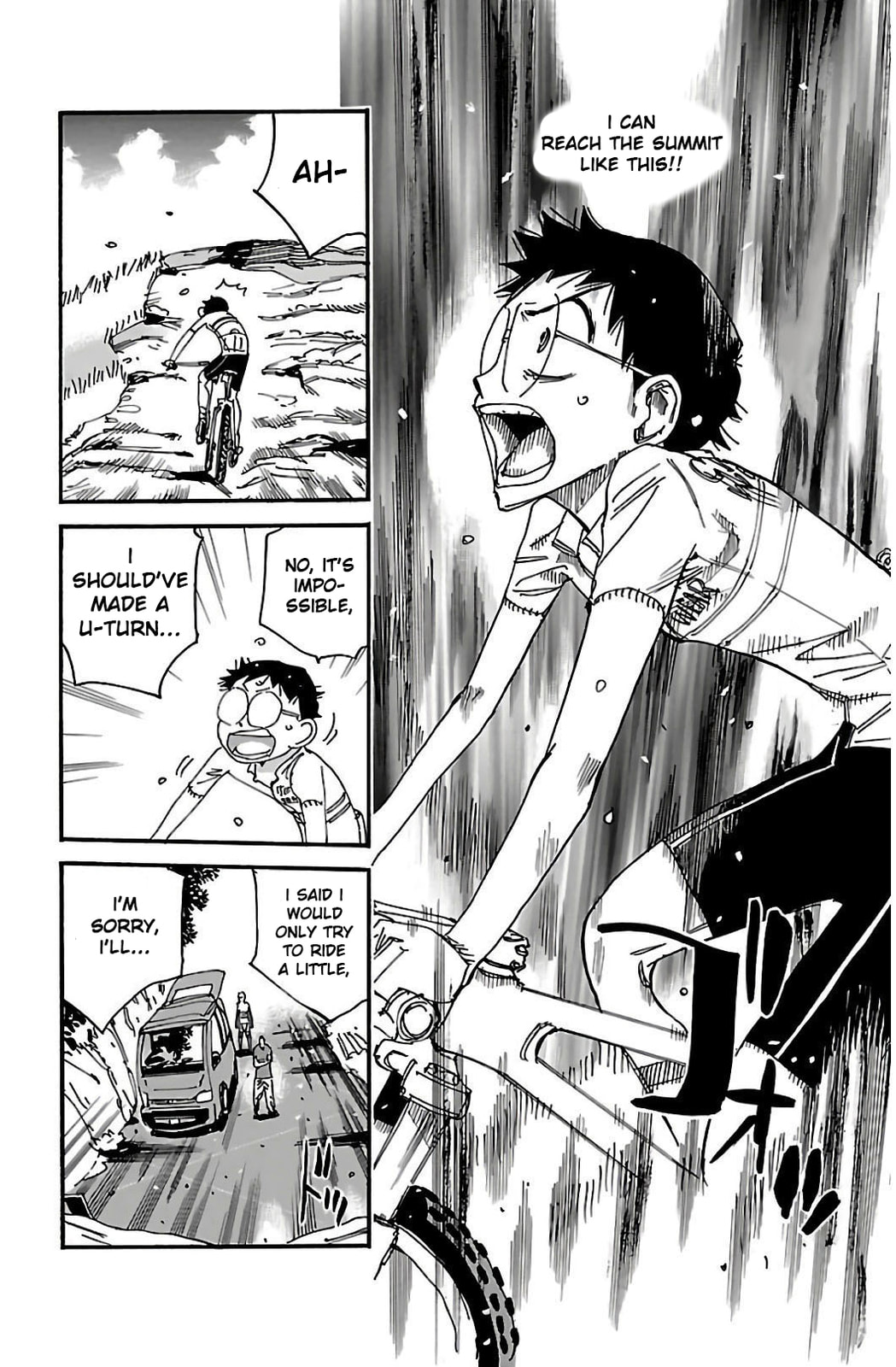 Yowamushi Pedal Chapter 549 page 16 - 