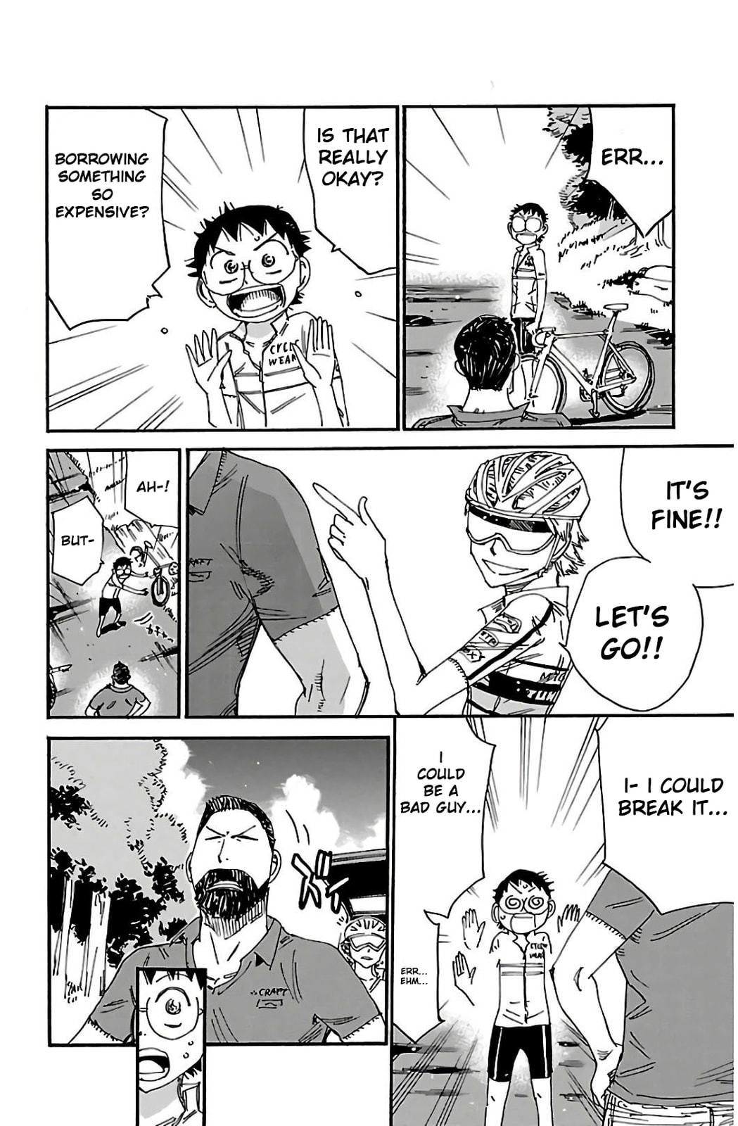 Yowamushi Pedal Chapter 549 page 7 - 
