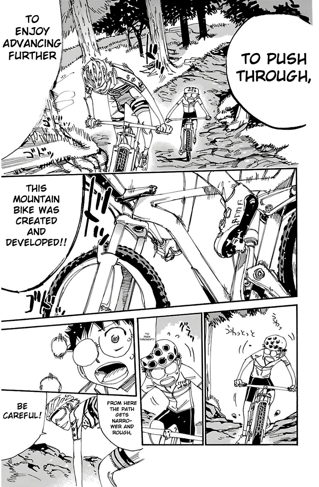 Yowamushi Pedal Chapter 550 page 12 - 